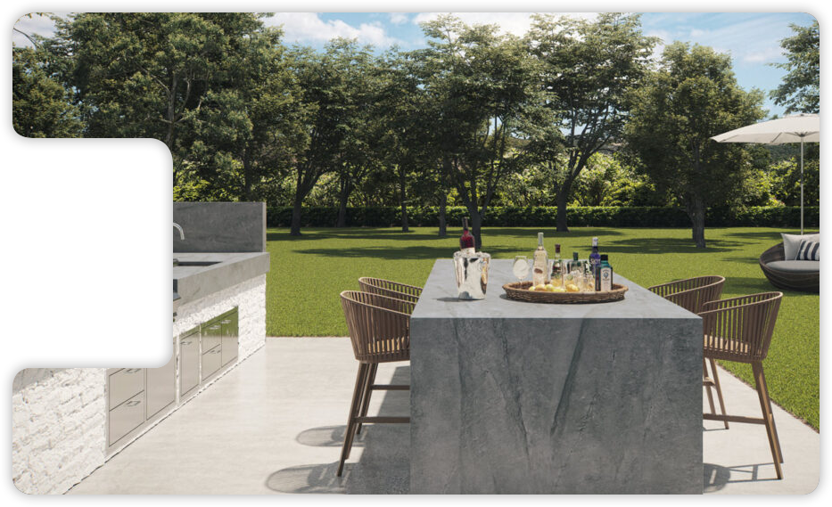 Outdoor Kitchen Surfaces